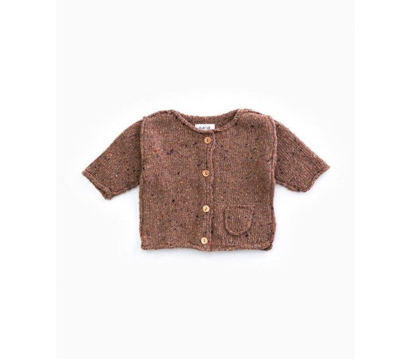PlayUp Knitted Cardigan OREGON PINE
