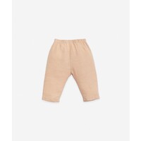 PlayUp Linen Trousers MUSHROOM