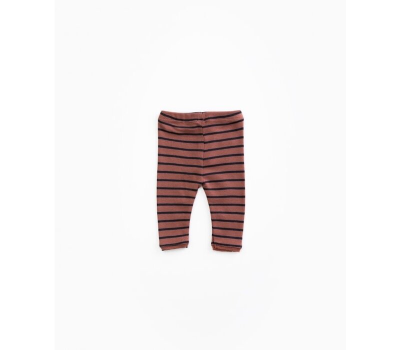PlayUp Striped Rib Leggings TAKULA