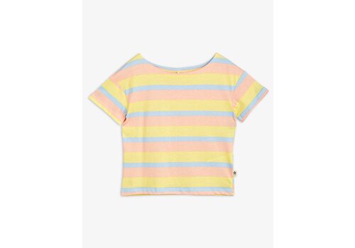 Mini Rodini Mini Rodini Pastel stripe ss tee Multi