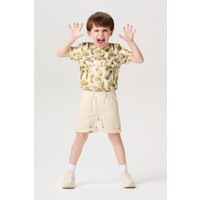 Noppies Boys Tee Decherd short sleeve all over print Whisper White