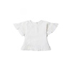 Noppies Noppies Girls Top Clawson short sleeve Whisper White
