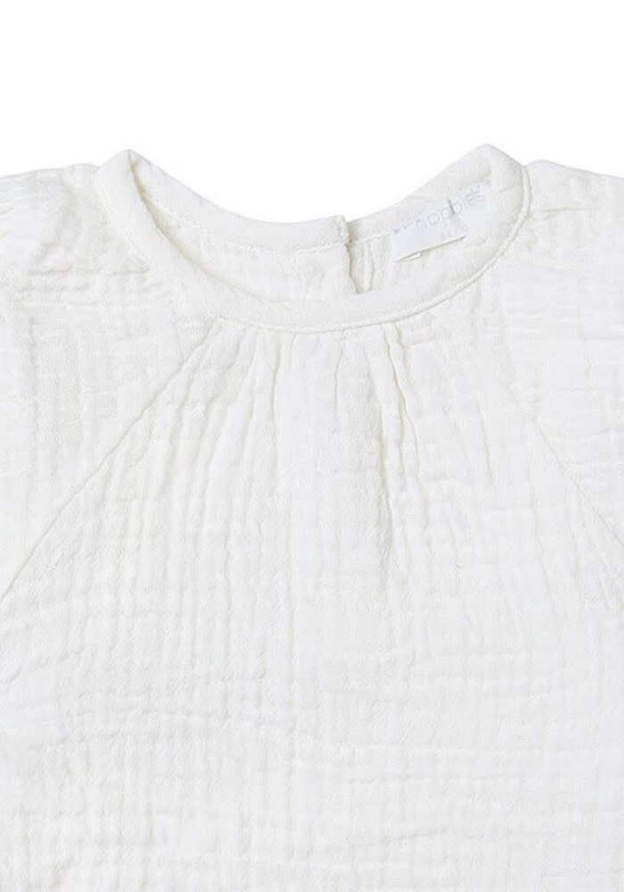 Noppies Girls Top Clawson short sleeve Whisper White