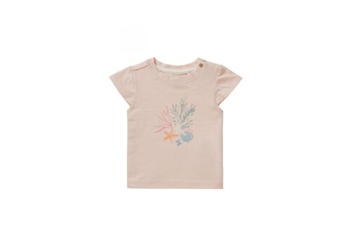 Noppies Noppies Girls Tee Cayuga short sleeve Peach Blush