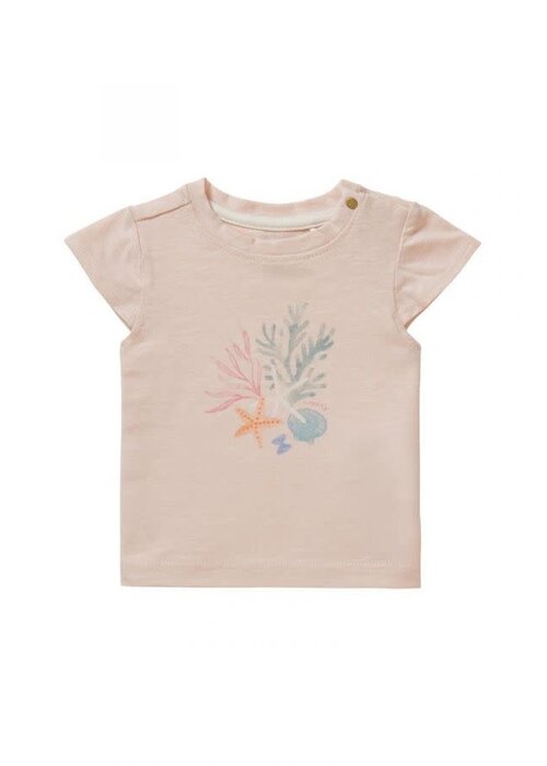 Noppies Noppies Girls Tee Cayuga short sleeve Peach Blush