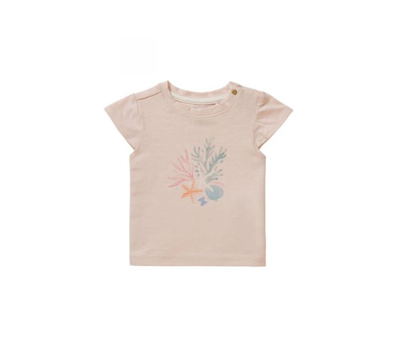 Noppies Girls Tee Cayuga short sleeve Peach Blush