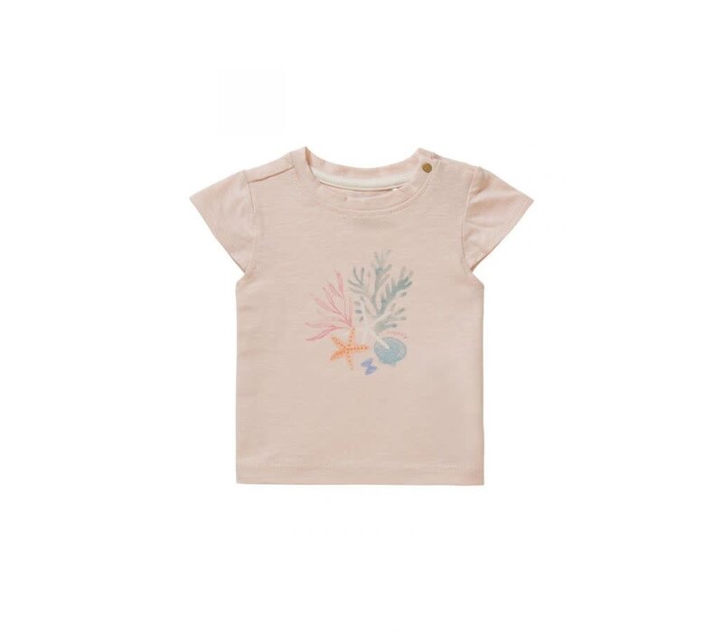 Noppies Girls Tee Cayuga short sleeve Peach Blush