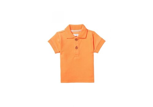 Noppies Noppies Boys Polo Berryville short sleeve Tangerine