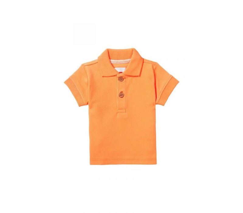 Noppies Boys Polo Berryville short sleeve Tangerine