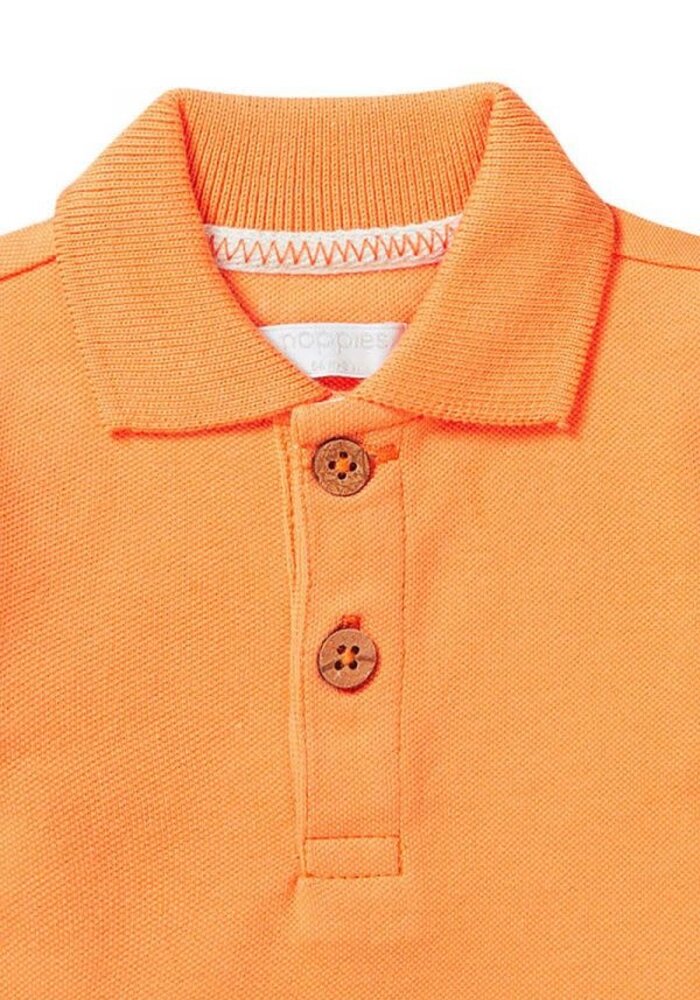 Noppies Boys Polo Berryville short sleeve Tangerine