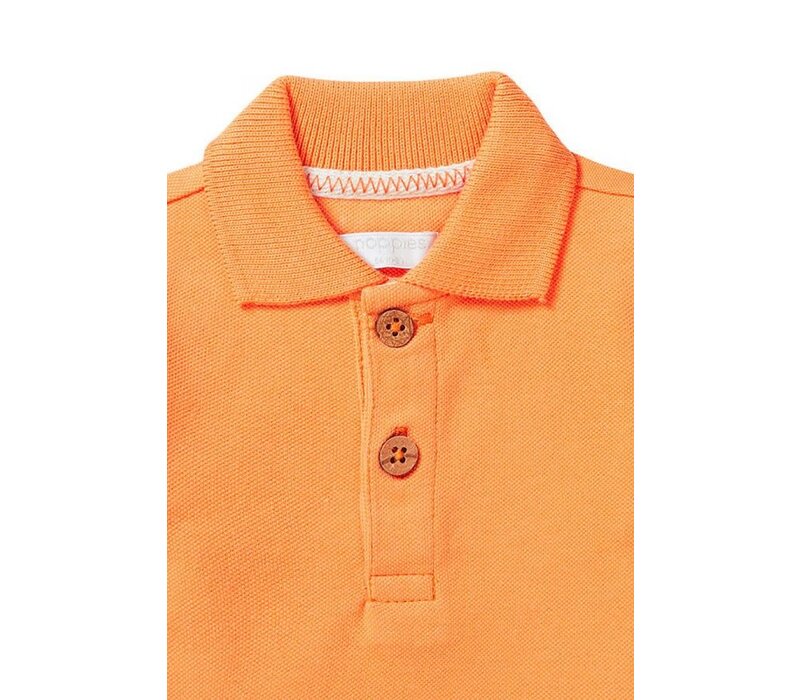 Noppies Boys Polo Berryville short sleeve Tangerine