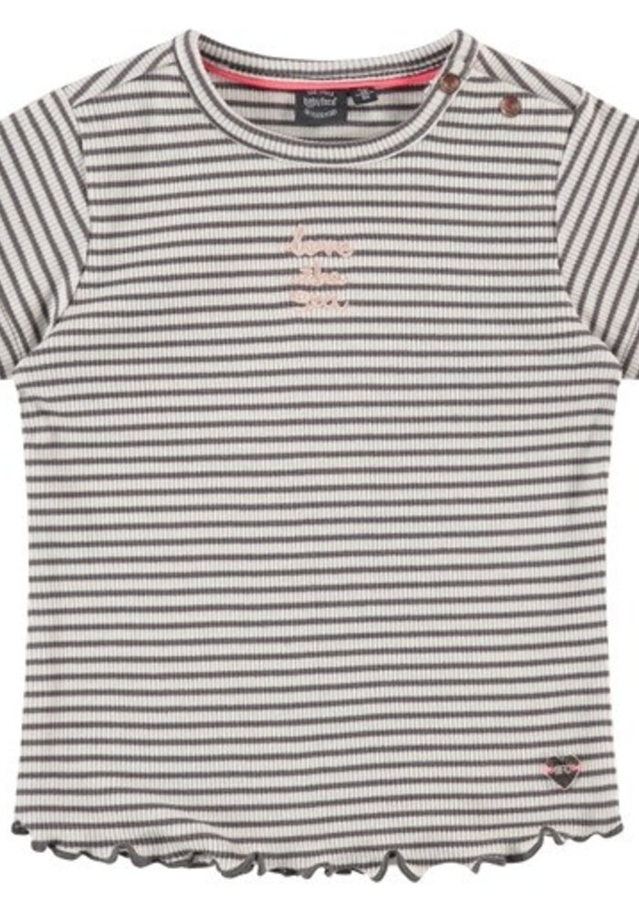 BABYFACE girls t-shirt short sleeve GREY