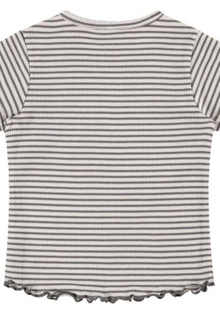 BABYFACE girls t-shirt short sleeve GREY