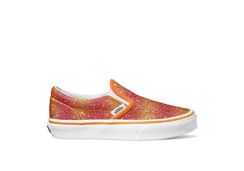 Vans Vans UY Classic Slip-On SUNRISE GLITTER MULTI/TRUE WHITE