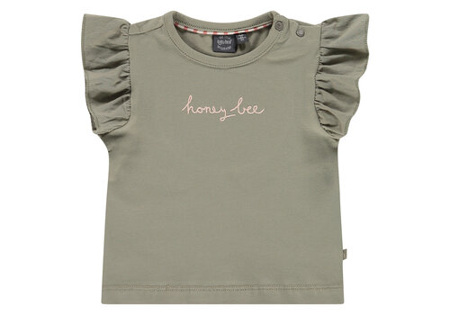 Babyface Babyface baby girls t-shirt short sleeve soft army