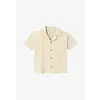 Lil Atelier Lil'Atelier NMMHOMAN SS LOOSE SHIRT LIL - Bleached Sand
