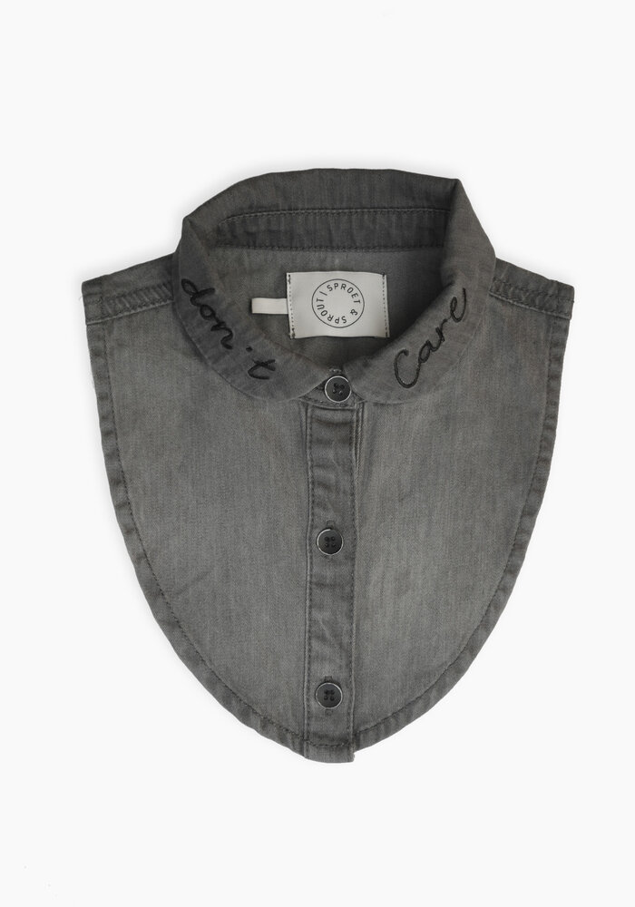 Sproet & Sprout Denim collar Don't care