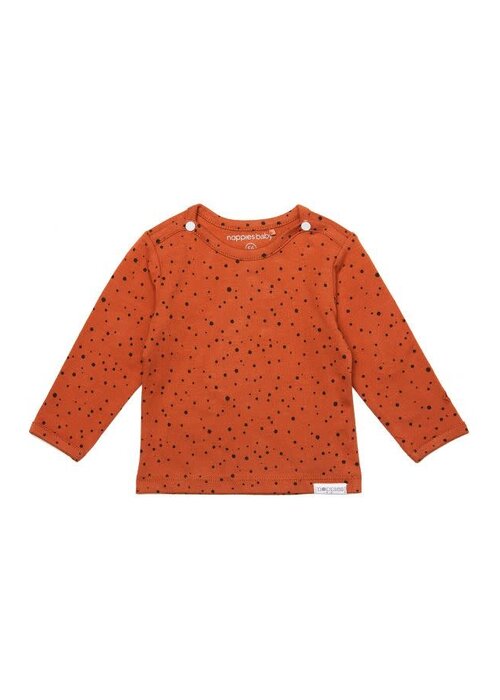 Noppies Noppies U Tee ls Kris aop Spicy Ginger