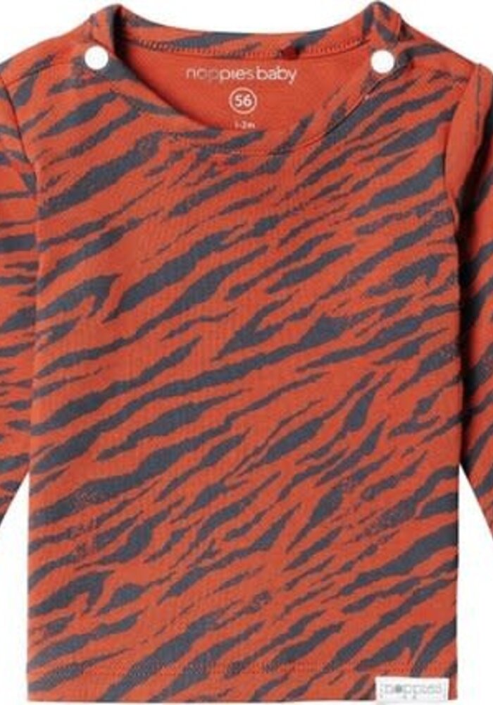 Noppies U Tee ls Yasumi AOP Spicy Ginger