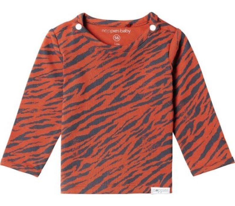 Noppies U Tee ls Yasumi AOP Spicy Ginger