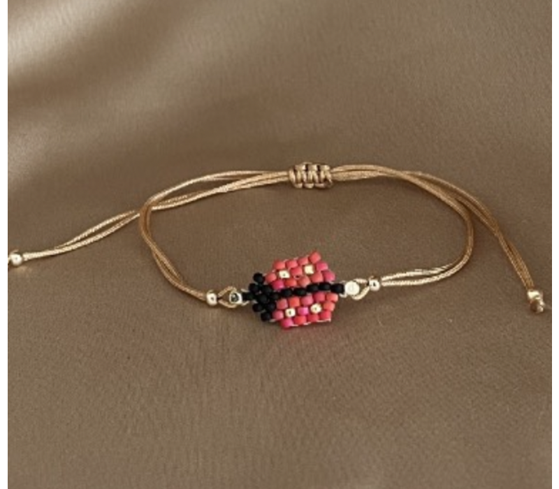 Hello Miracle Kinder armbandje dieren lieveheersbeestje