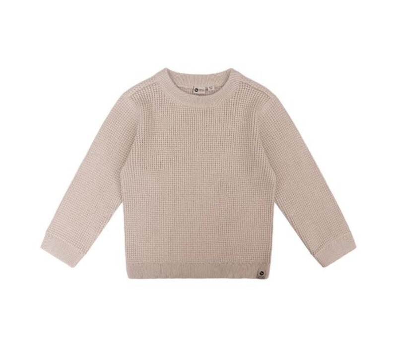 Daily Seven Knitted Sweater Cement Grey