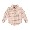Daily Seven Shirt Jacket Check Oat Kit