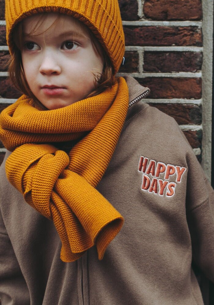 CarlijnQ Beanie (knit) - pumpkin