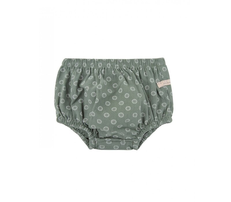 Daily Seven PAMPERSHORT FANCY PRINT Green Sea