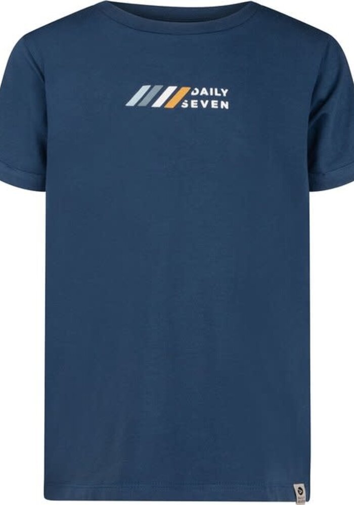 Daily seven Indigo Blue T-SHIRT SS DAILY SEVEN