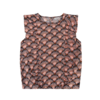 Daily seven Daily Seven Shirt Sleeveless Retro Print Lavendel Pink Daily seven Daily Seven Shirt Sleeveless Retro Print Lavendel Pink