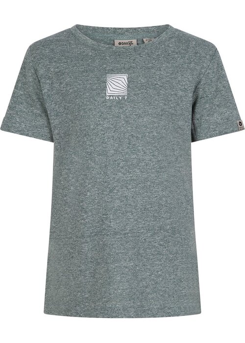 Daily seven Daily seven Slate Green T-SHIRT SS DAILY7
