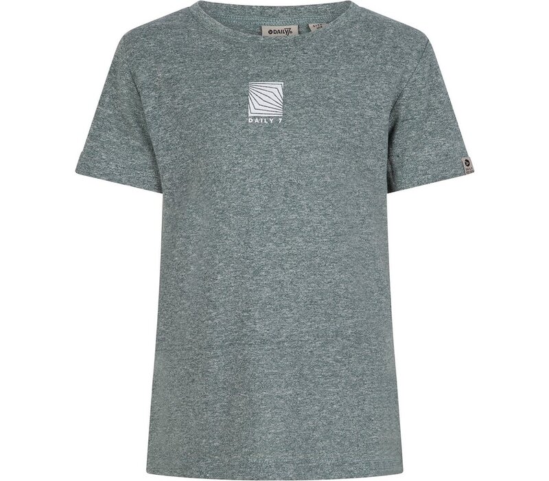 Daily seven Slate Green T-SHIRT SS DAILY7
