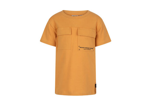 Daily seven Daily seven Golden Yellow T-SHIRT SS UTILITY POCKET