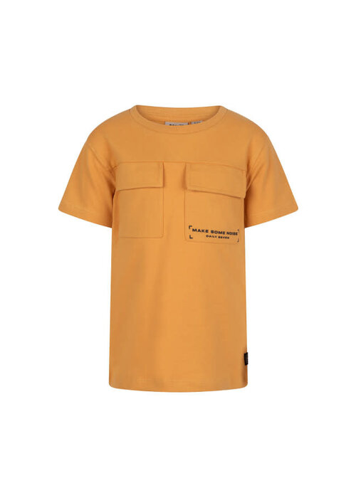 Daily seven Daily seven Golden Yellow T-SHIRT SS UTILITY POCKET