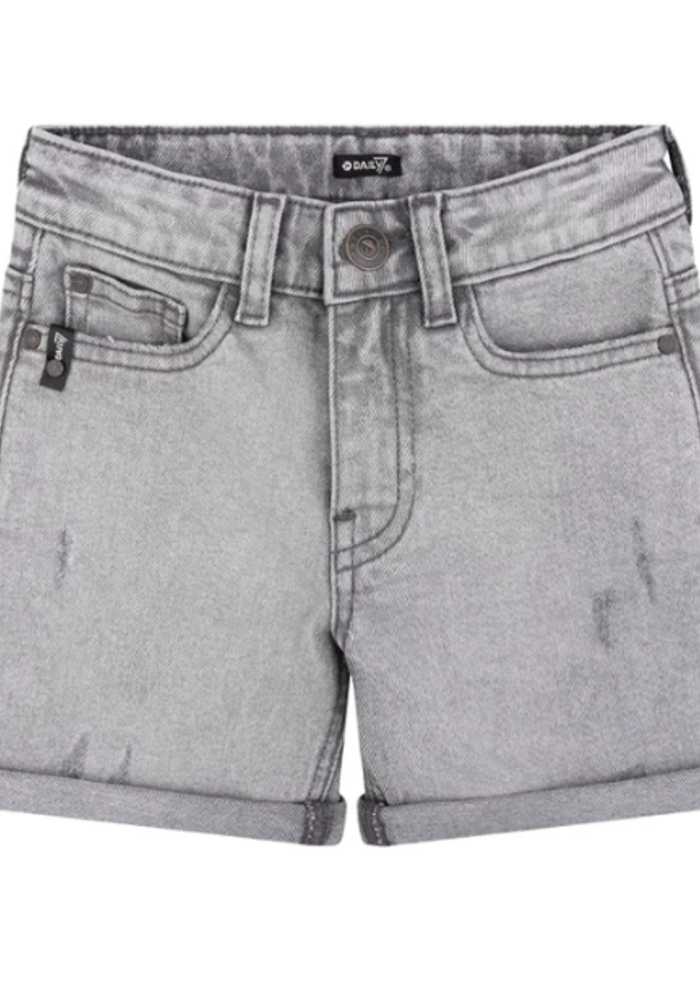 Daily Seven Davy Denim Short Light Grey Denim