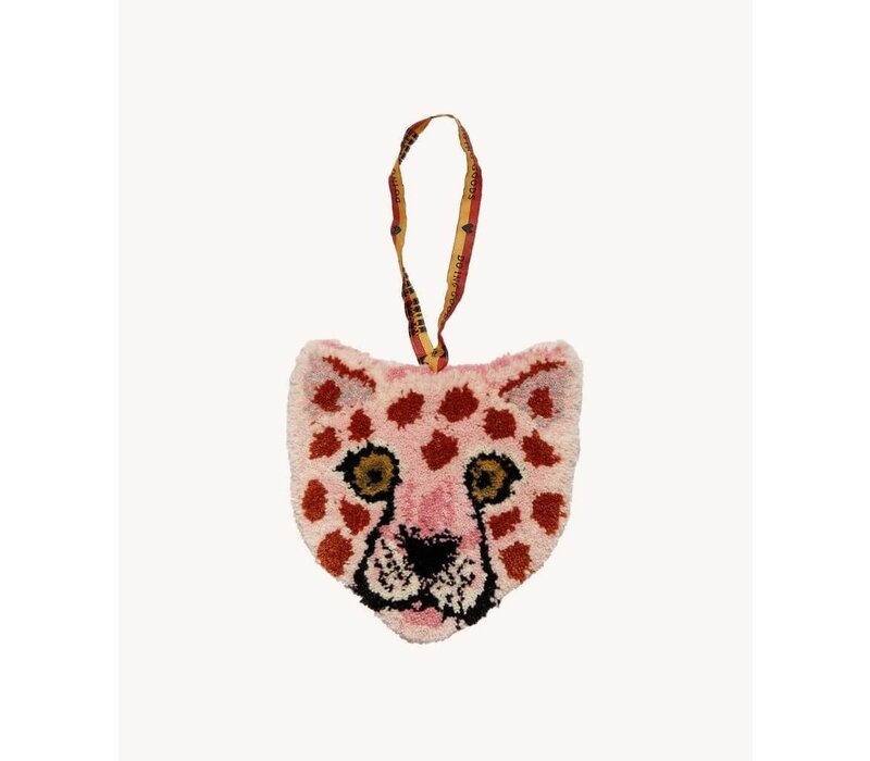 Doing Goods Gift Hanger Leopard Pinky