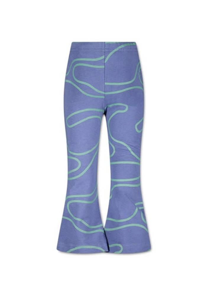 Linn The New Chapter flared pants Happy aop