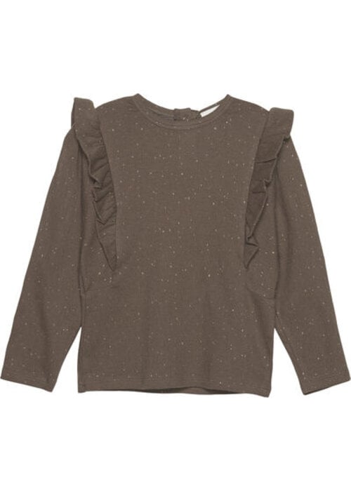 Enfant Enfant Blouse LS Glitter Chocolate Chip
