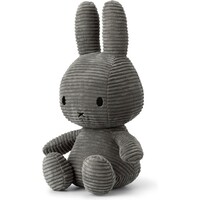 Nijntje - Miffy Sitting Corduroy Grey -23 cm