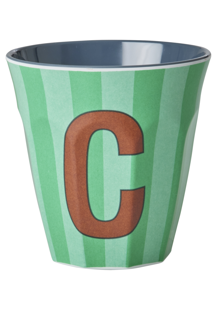 Rice melcu-alpstr Letter C Blue-ish