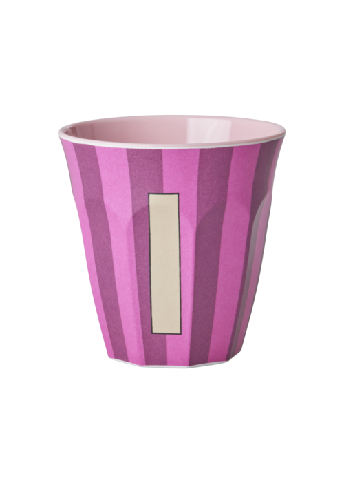 Rice Rice melcu-alpstr Letter I Pink