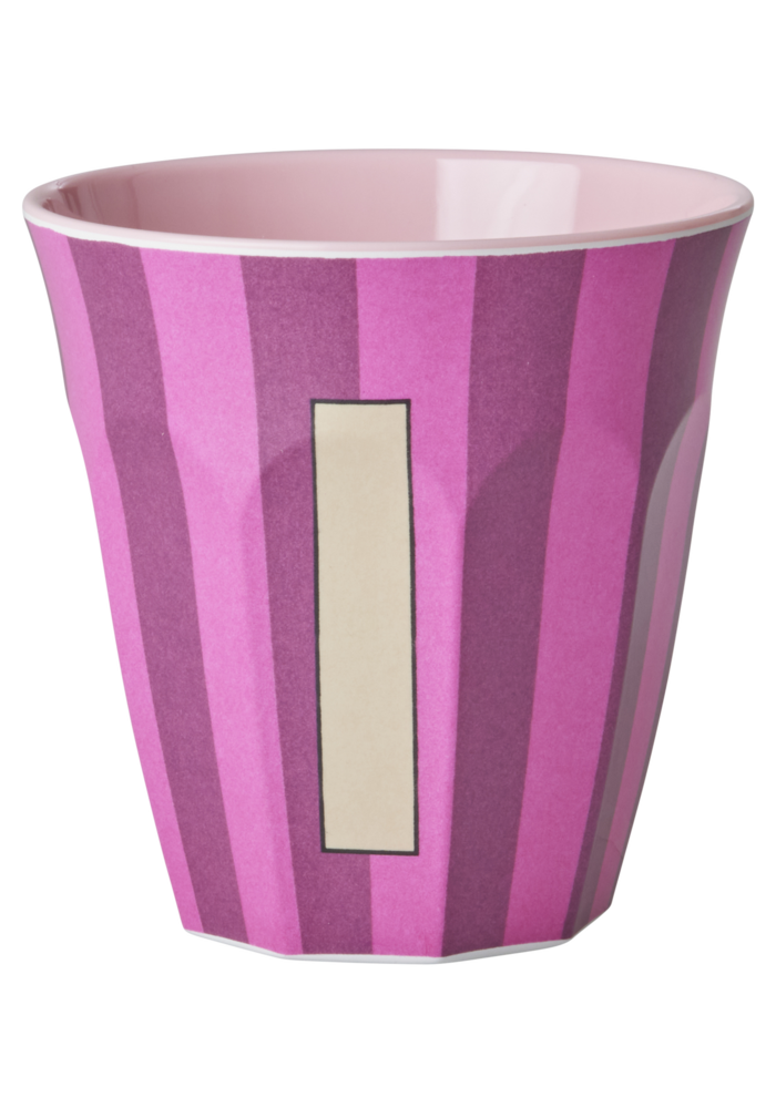 Rice melcu-alpstr Letter I Pink