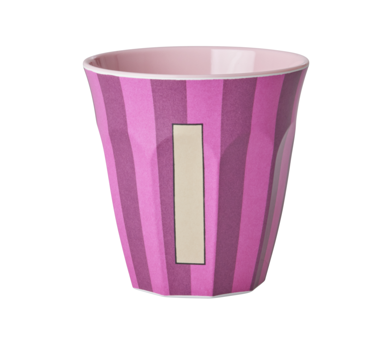 Rice melcu-alpstr Letter I Pink