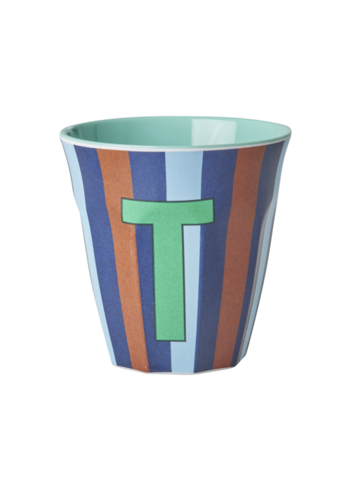 Rice Rice melcu-alpstr Letter T Blue-ish