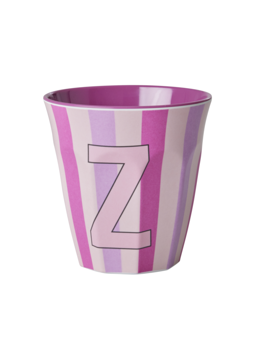 Rice Rice melcu-alpstr Letter Z Pink