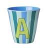 Rice Rice melcu-alpstr Letter A Blue-ish