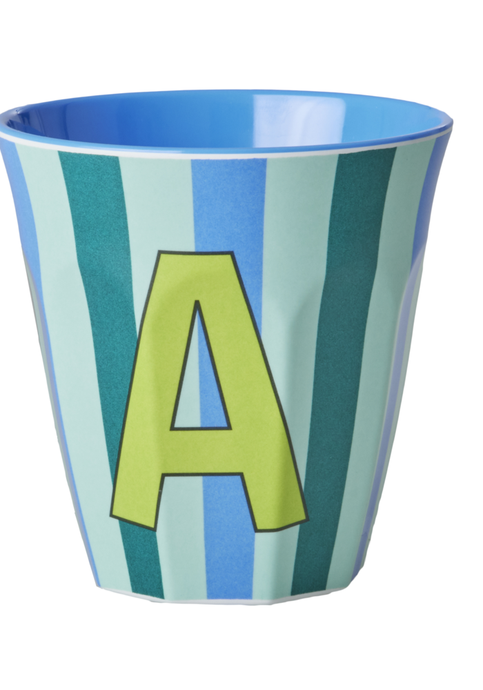 Rice melcu-alpstr Letter A Blue-ish