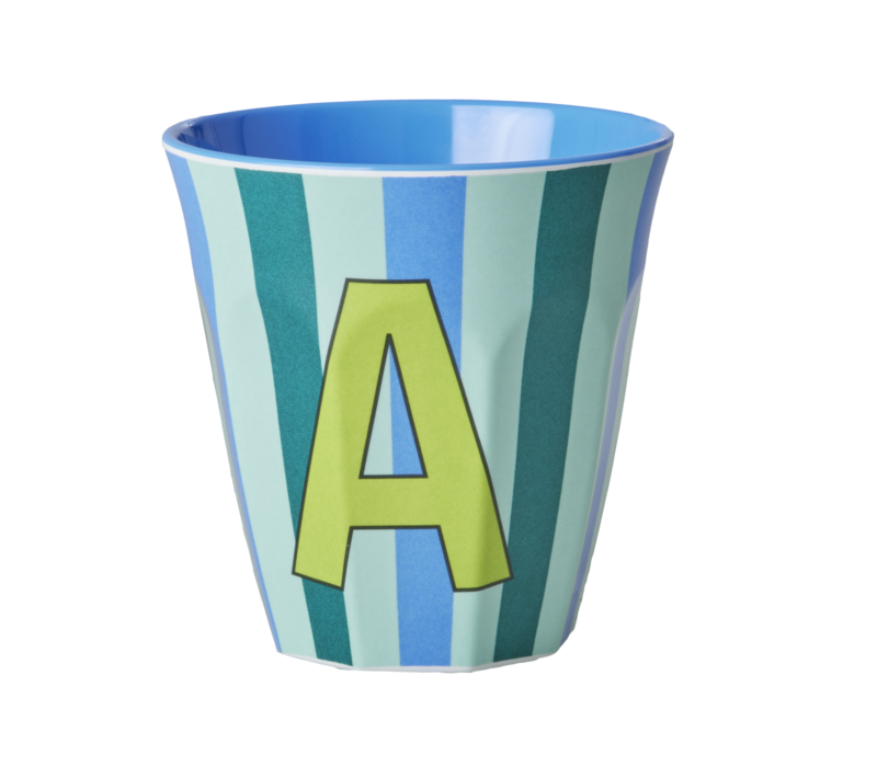 Rice melcu-alpstr Letter A Blue-ish