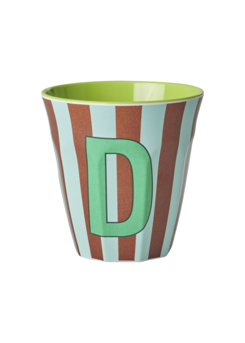 Rice Rice melcu-alpstr Letter D Blue-ish